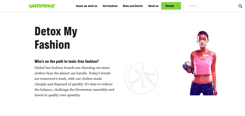 SEO Activism: Detox Campaign by Greenpeace